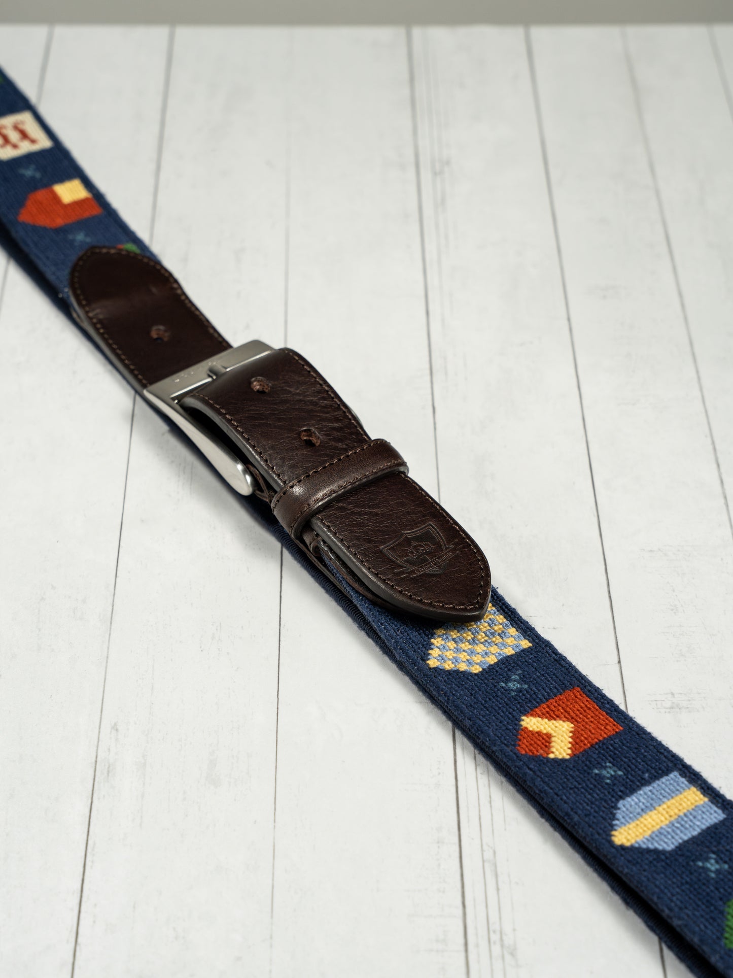 Muirfield Needlepoint Belt (Ships Fall 2025)