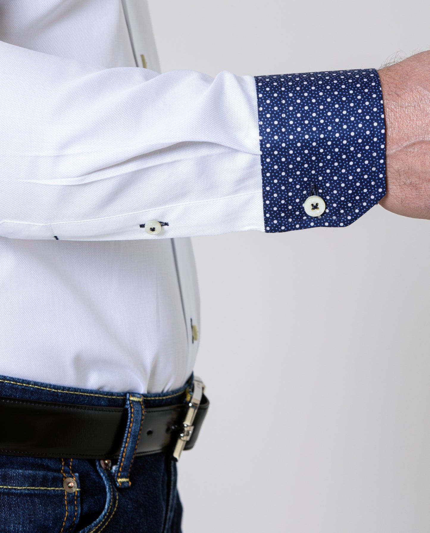 Upton Luxury White Casual Shirt