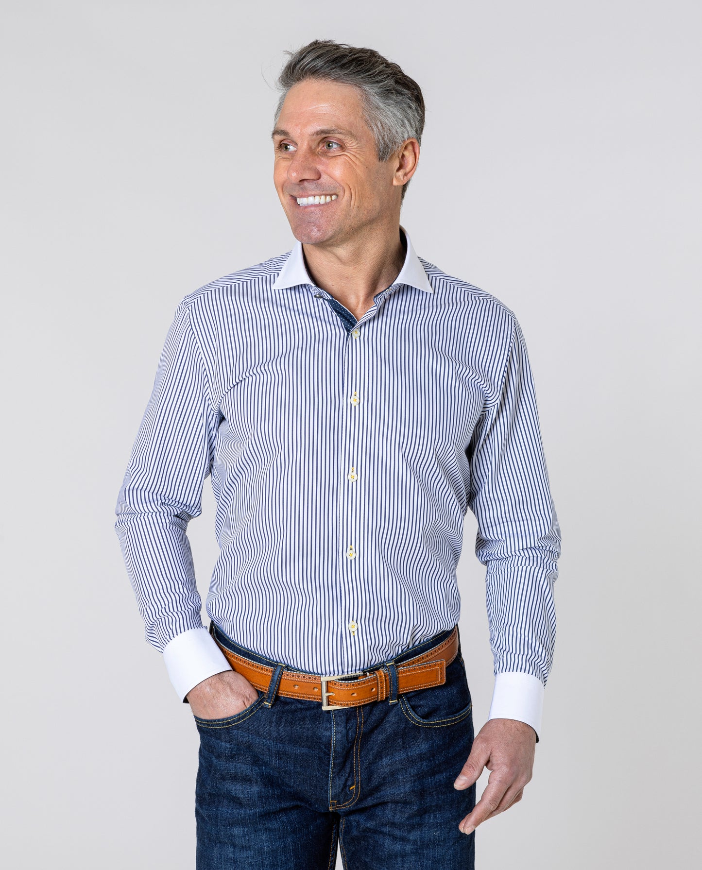 Sutton Striped Casual Shirt